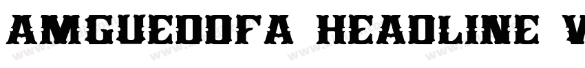 Amgueddfa Headline W字体转换